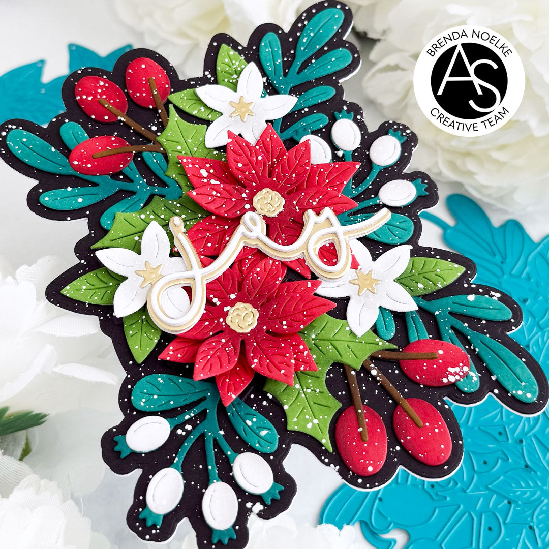 Alex Syberia Designs Christmas Bouquet Die Set