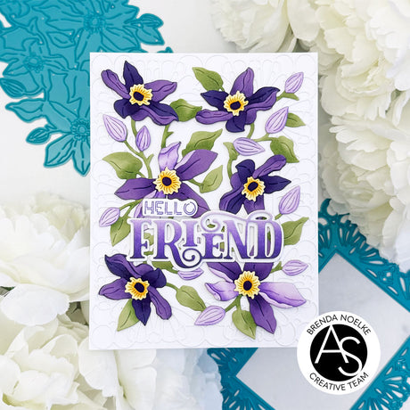 Alex Syberia Designs Clematis Die Set ASD-D-214