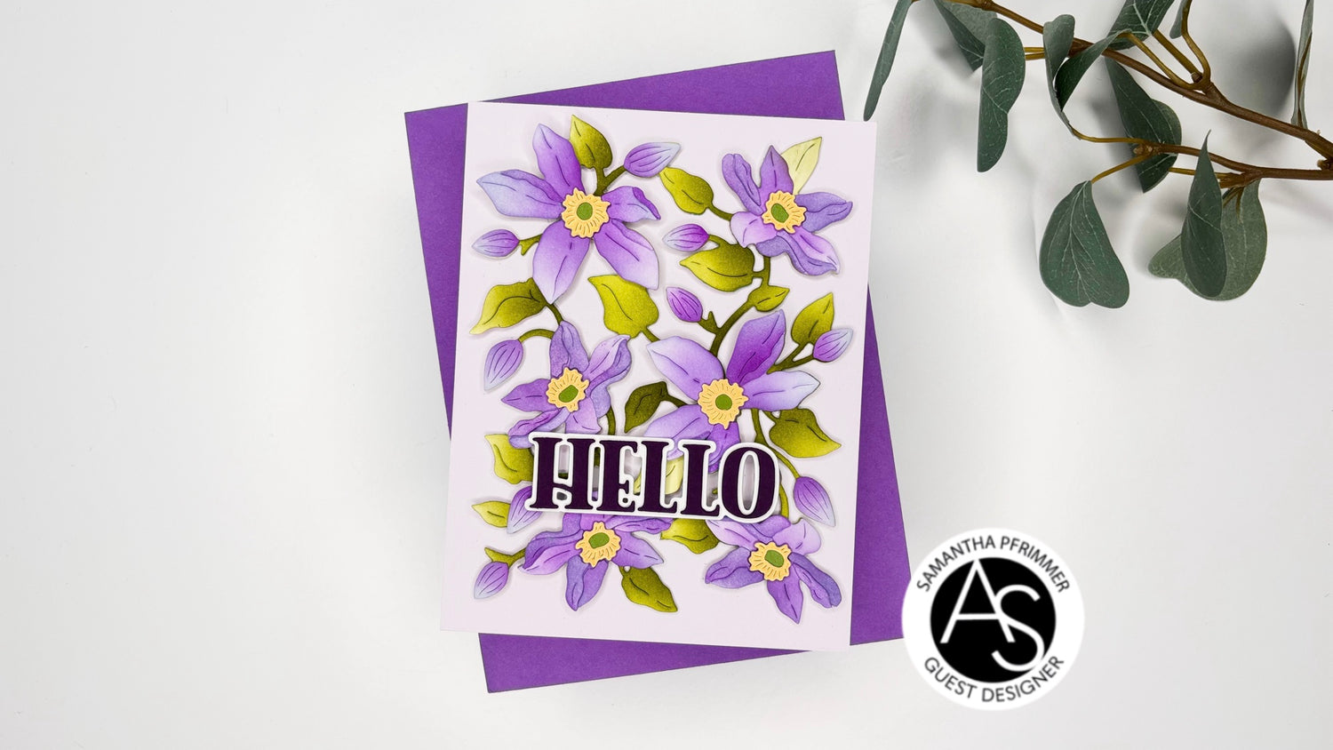 Alex Syberia Designs Clematis Die Set ASD-D-214