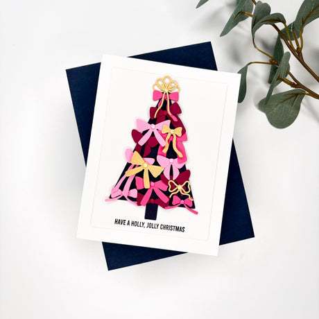 Alex Syberia Designs Build-a-Bow Christmas Tree Die Set