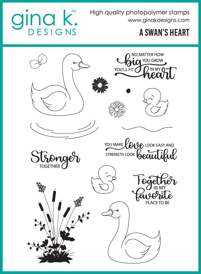 Gina K Designs BUNDLE- A Swan's Heart