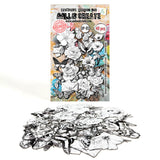 Aall and Create Pollen Drift A6 Ephemera Die-Cuts Gravel Script (AALL-EP-093)