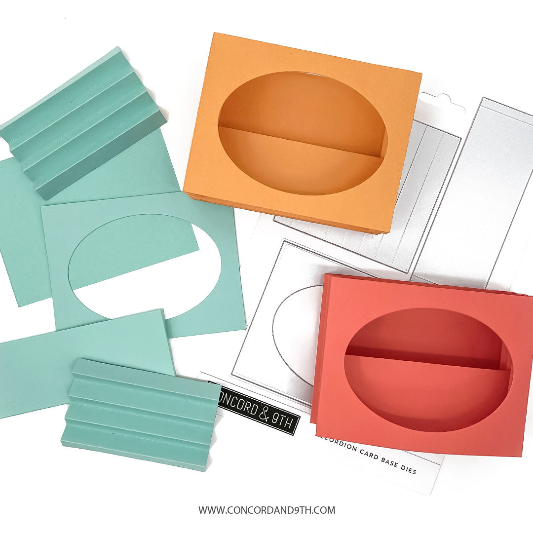 Concord & 9th Accordion Card Base Dies