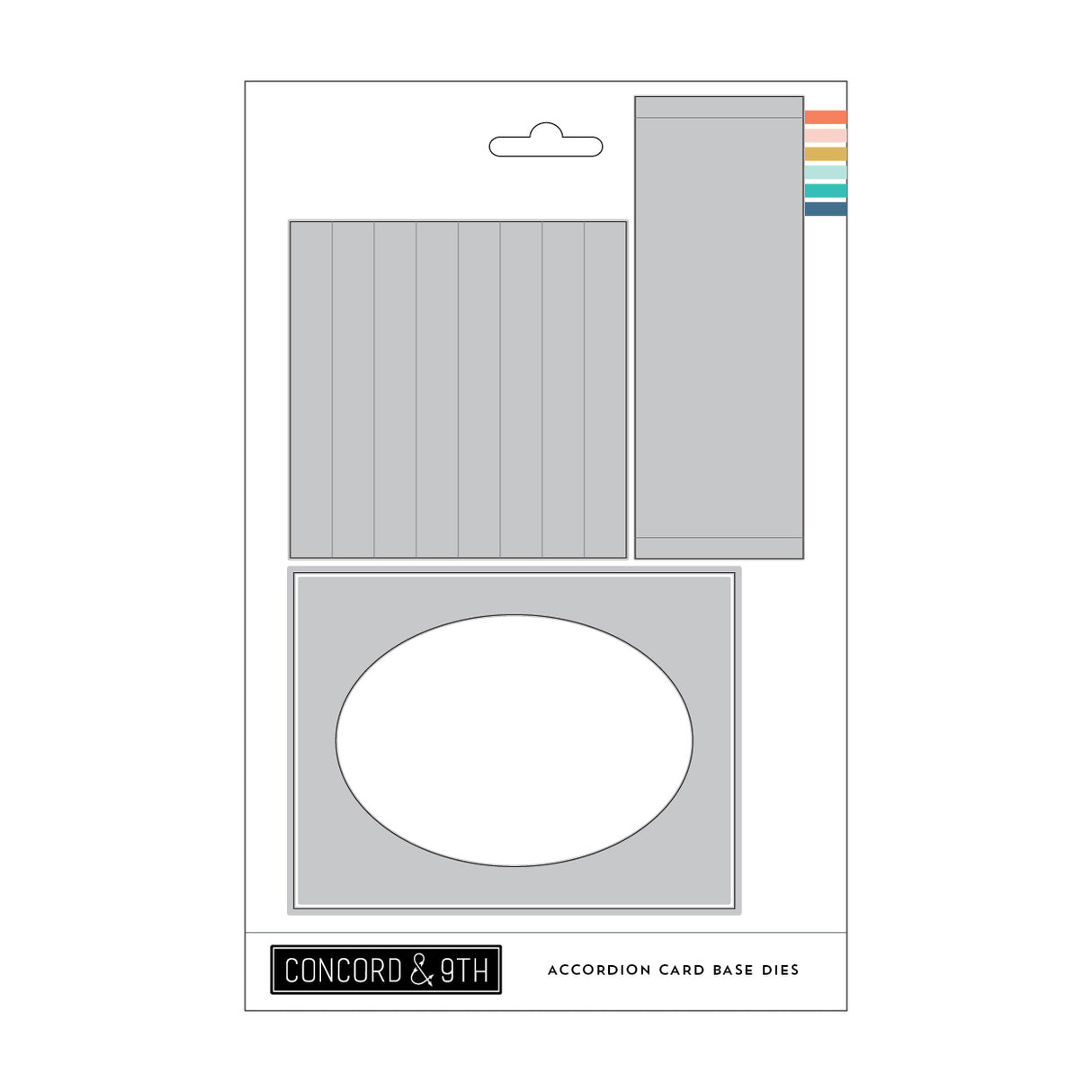 Concord & 9th Accordion Card Base Dies