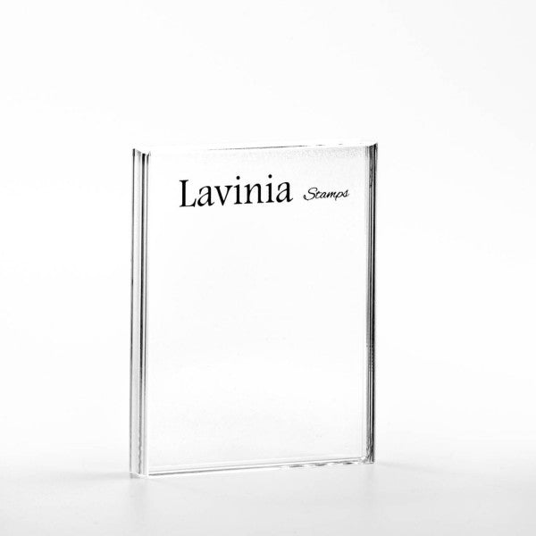 Lavinia Stamps Acrylic Block with Bevelled Edge 100 x 76mm