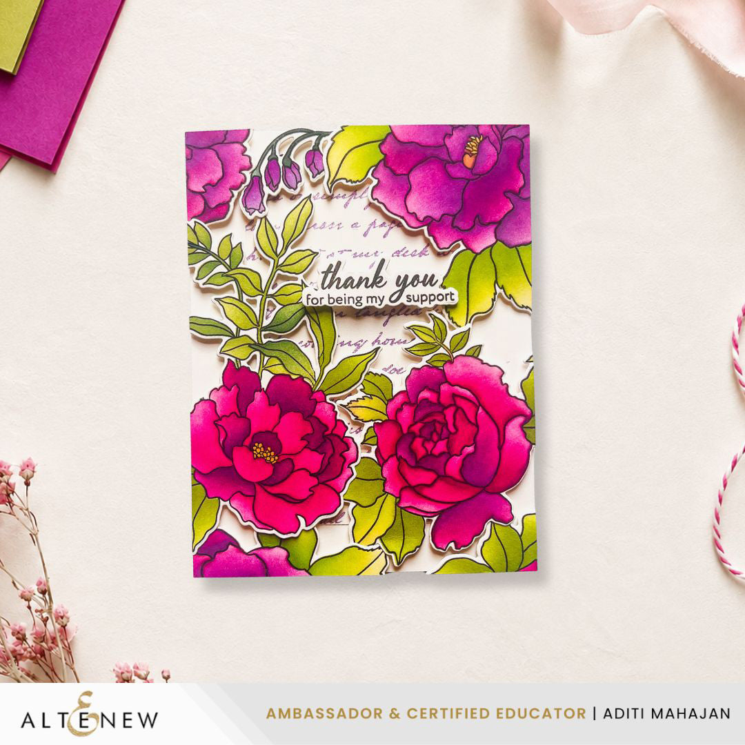 Altenew Build-A-Garden: Blossoming Trio & Add-on Die Bundle