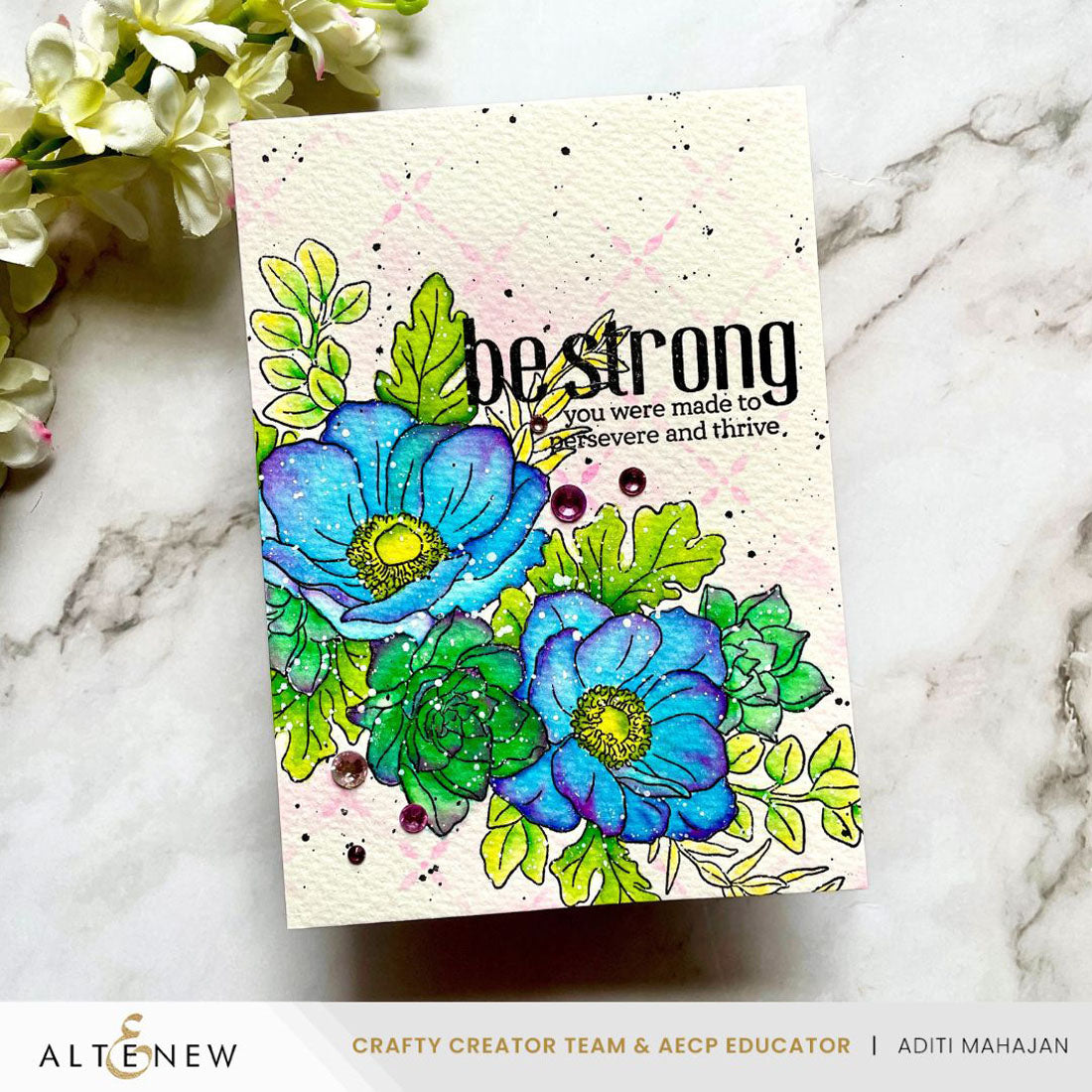 Altenew Build-A-Garden: Captivating Floral Swag & Add-on Die Bundle