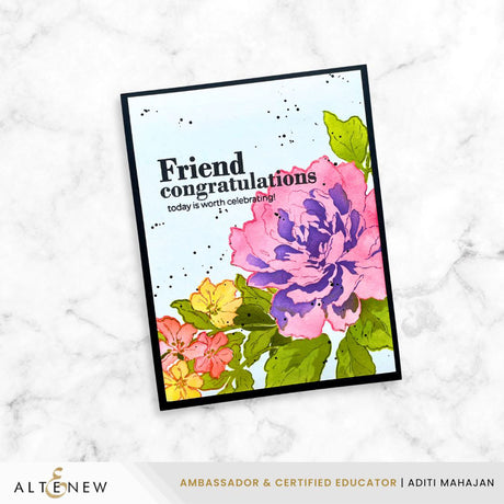 Altenew Build-A-Garden: Garland Grace & Add-on Die Bundle