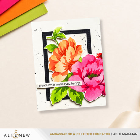 Altenew Build-A-Garden: Joy in Bloom & Add-on Die Bundle - ALT11644BN