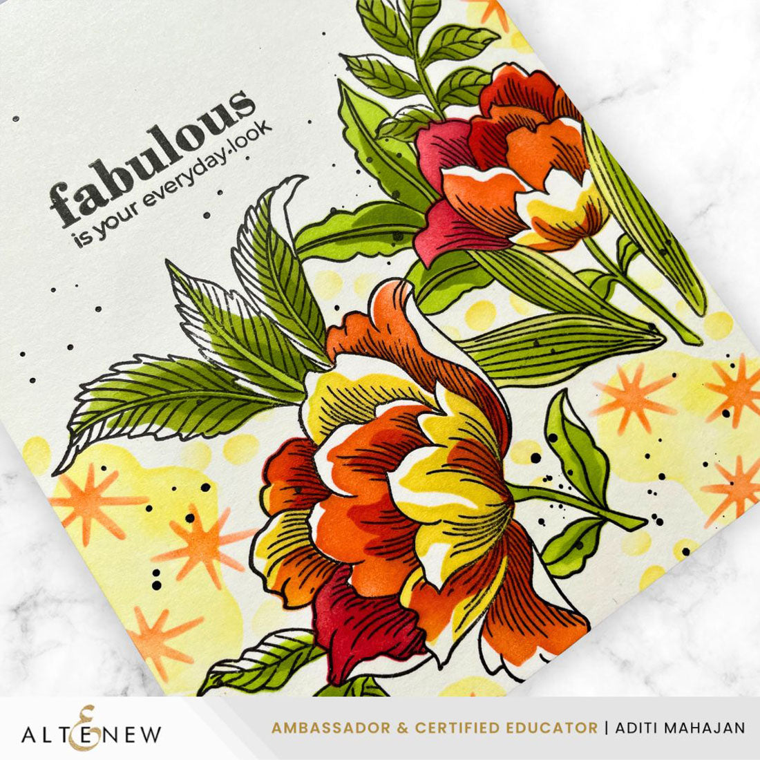 Altenew Daydream Doodles Stencil Set (2 in 1)