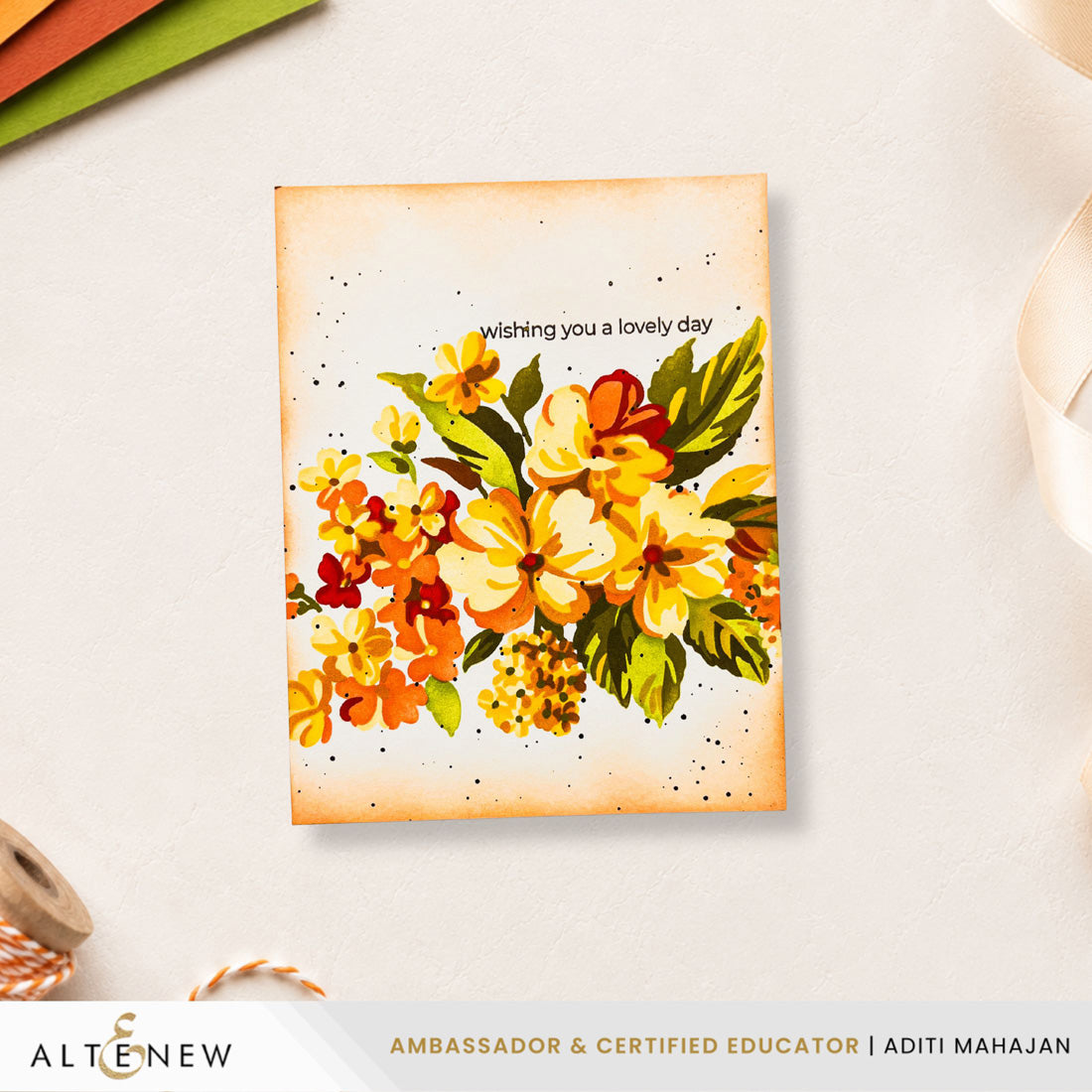 Altenew Build-A-Garden: Softly Sketched Blooms - ALT11507BN