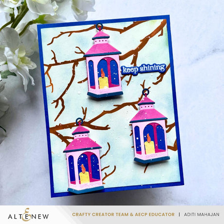 Altenew Decorative Lantern Layering Die Set