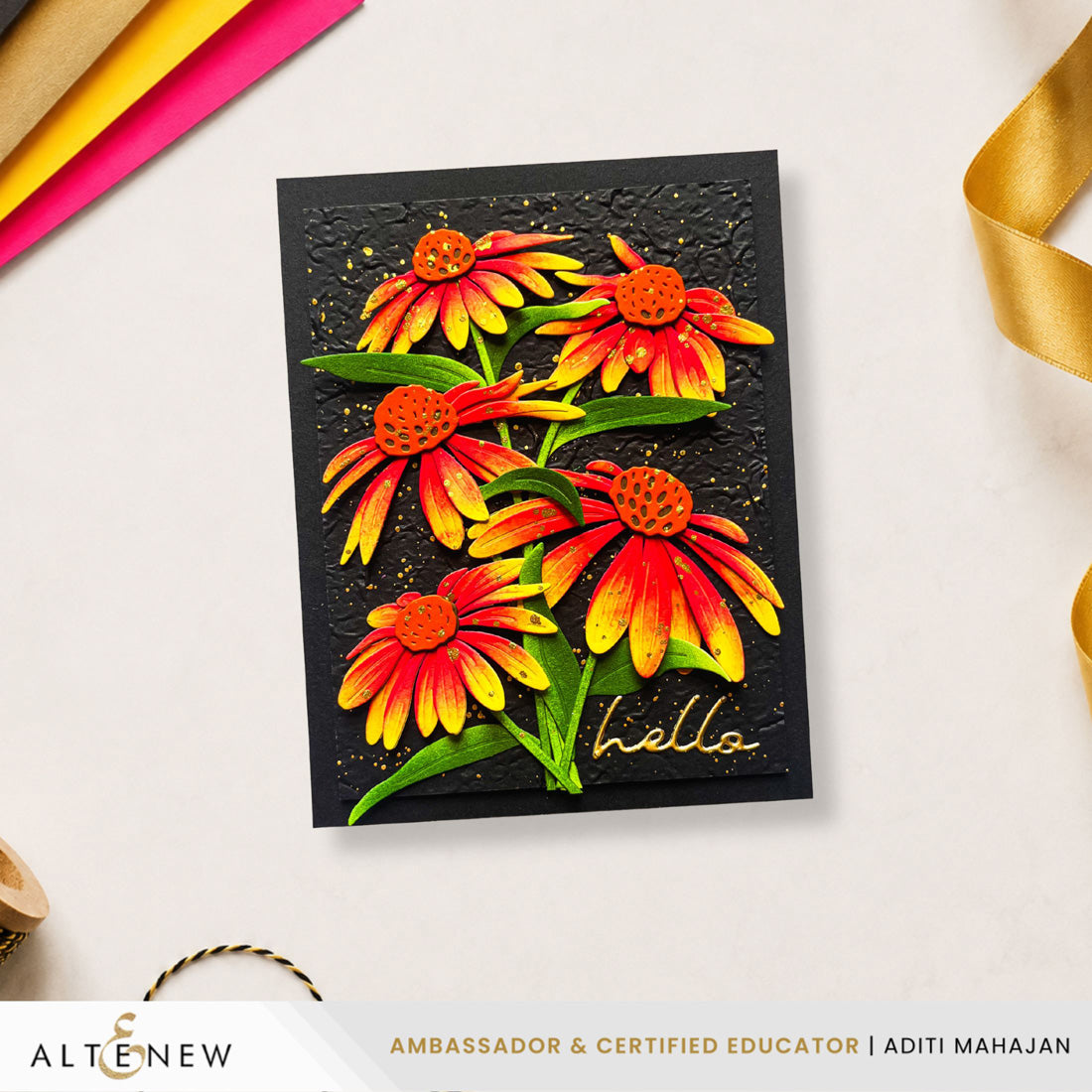 Altenew Craft-A-Flower: Coneflower Layering Die Set - ALT11508