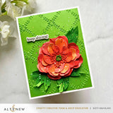 Altenew Crisscross Blooms 3D Embossing Folder