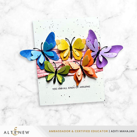 Altenew Creative Cuts: Zero-Waste Fluttering Fantasies Die Set