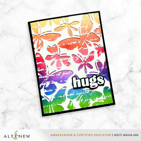 Altenew Creative Cuts: Zero-Waste Fluttering Fantasies Die Set