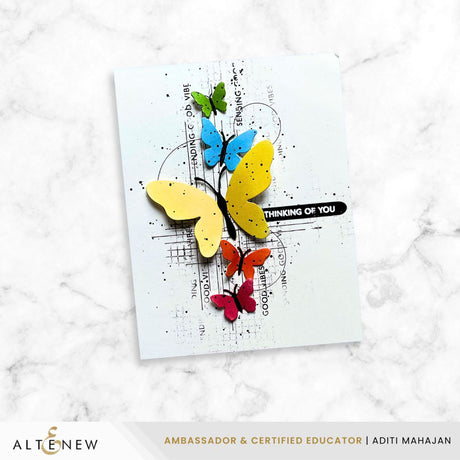 Altenew Creative Cuts: Zero-Waste Fluttering Fantasies Die Set