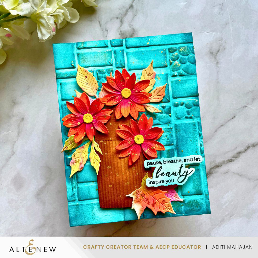 Altenew Textured Tiles 3D Embossing Folder
