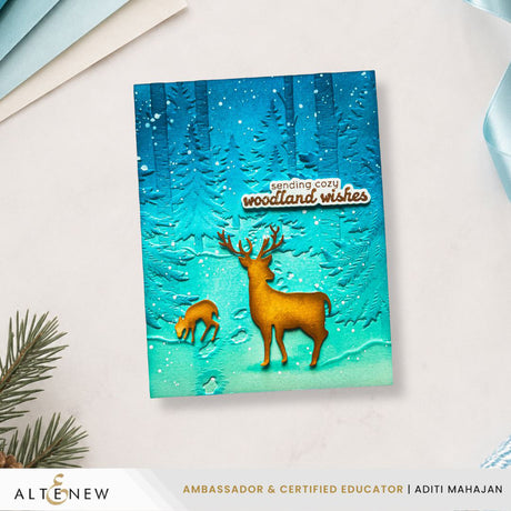 Altenew Snowy Footpath 3D Embossing Folder