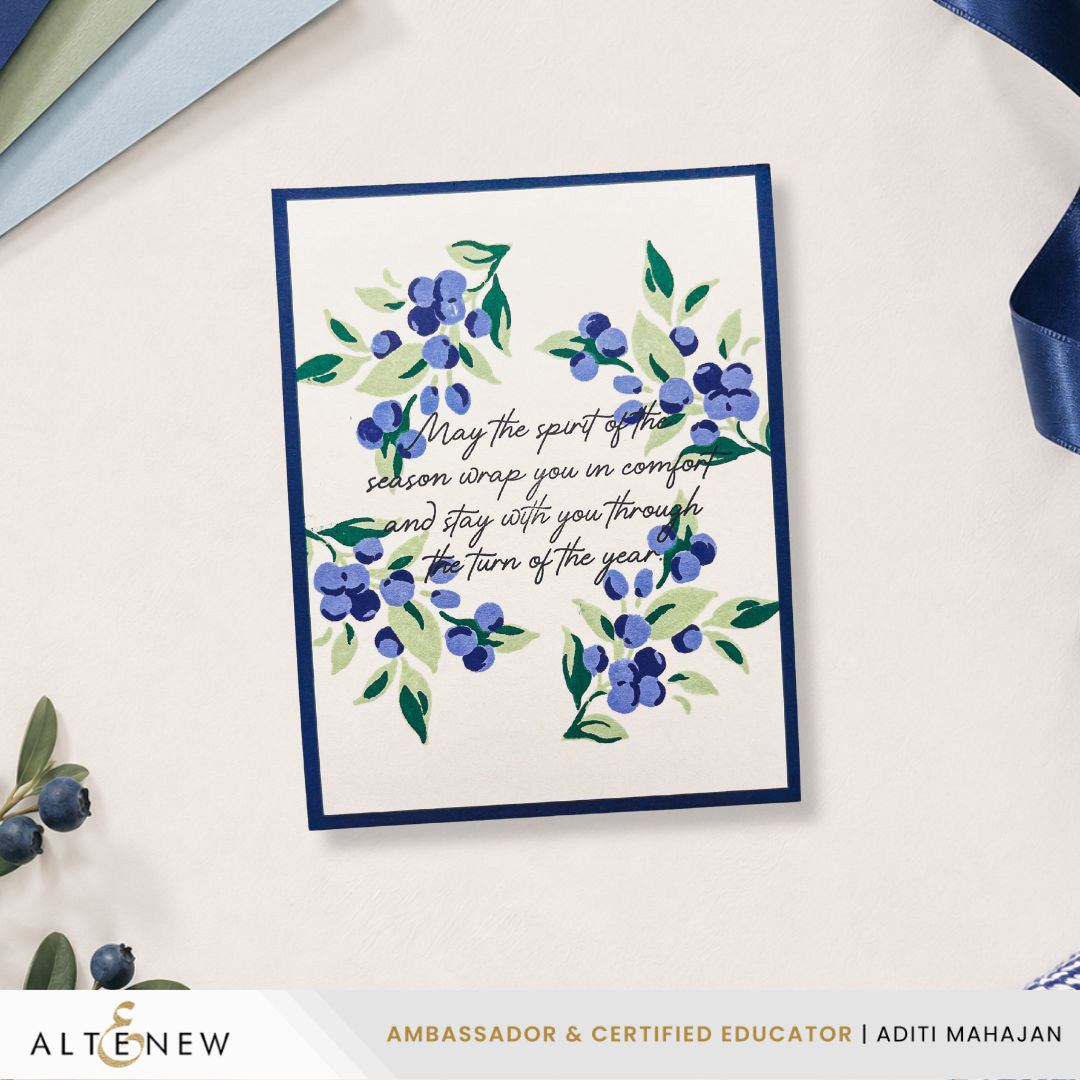 Altenew Holiday Messages Stamp Set