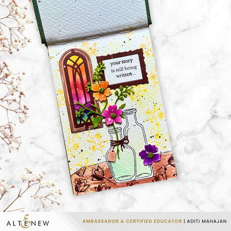Altenew Mini Delight: Apothecary Garden Stamp & Die Set
