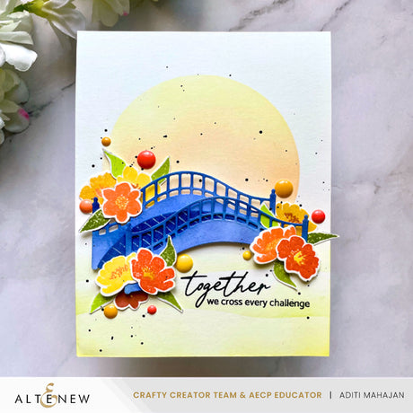 Altenew Mini Delight: Bridge to My Heart Stamp & Die Set