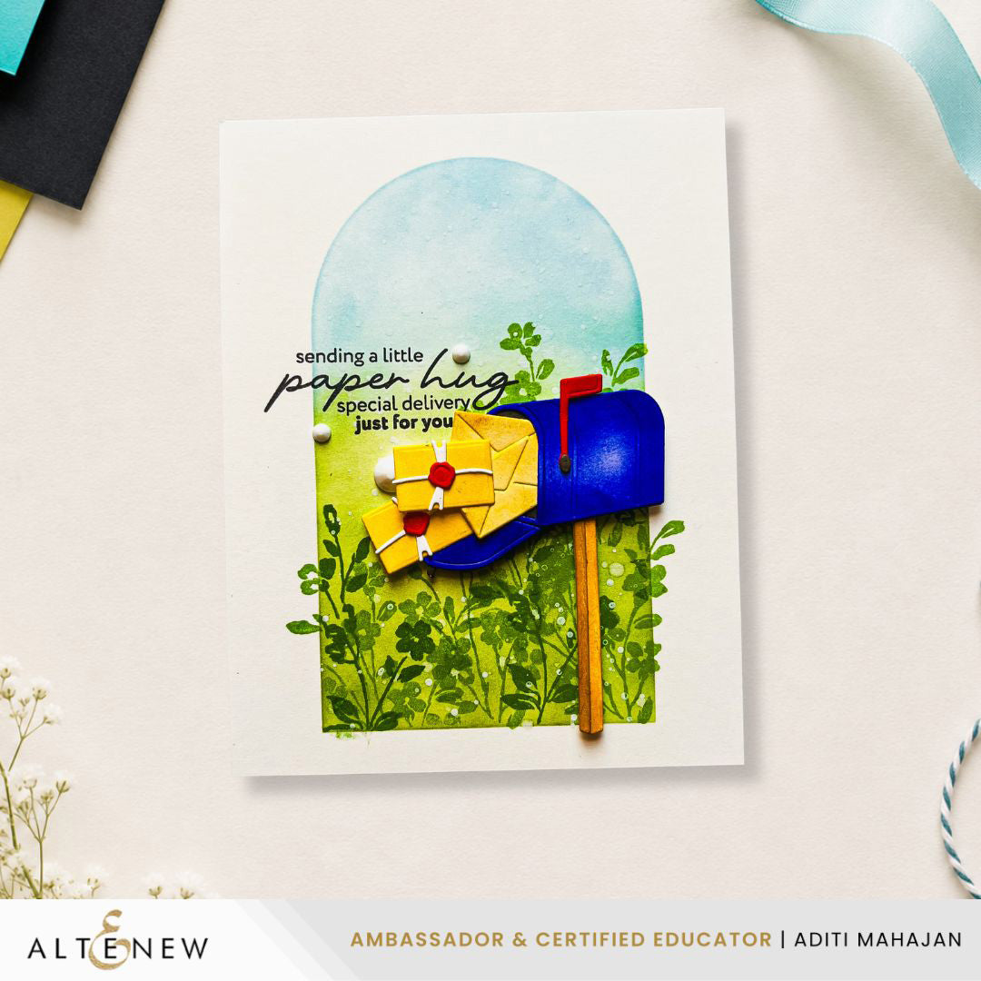 Altenew Mini Delight: Special Delivery Stamp & Die Set
