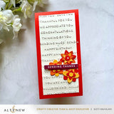 Altenew Mini Sentiments 3D Embossing folder
