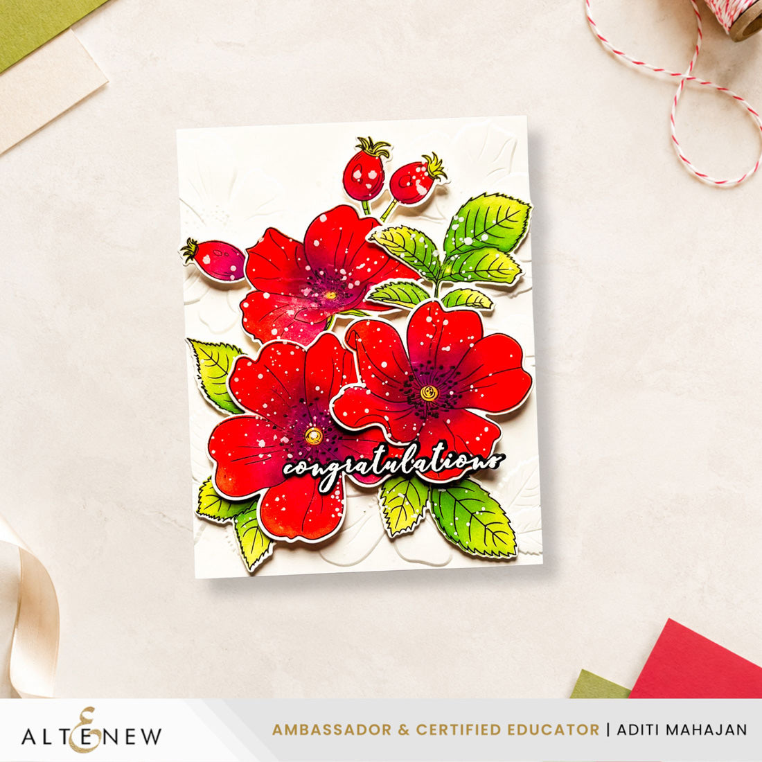 Altenew One-Go: Briar Blossoms - Complete Bundle - ALT10604BN