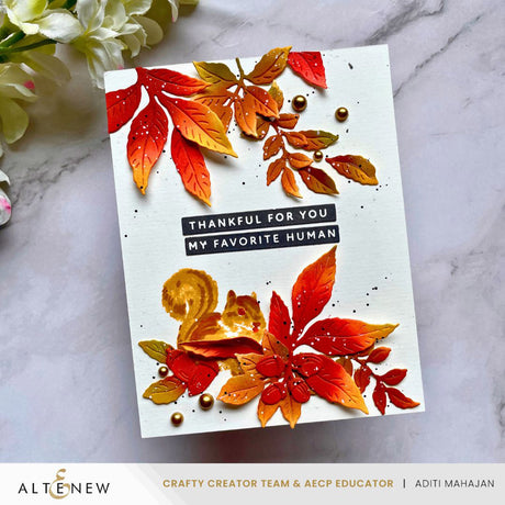 Altenew Mini Delight: Garden Friend Stamp & Die Set