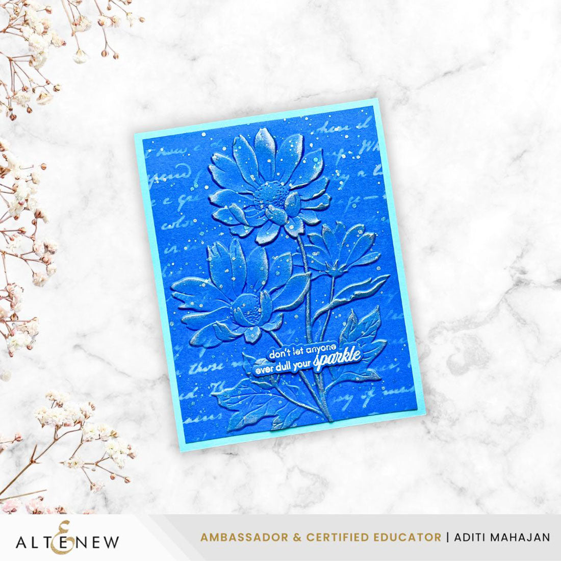 Altenew Paper Echoes Stencil