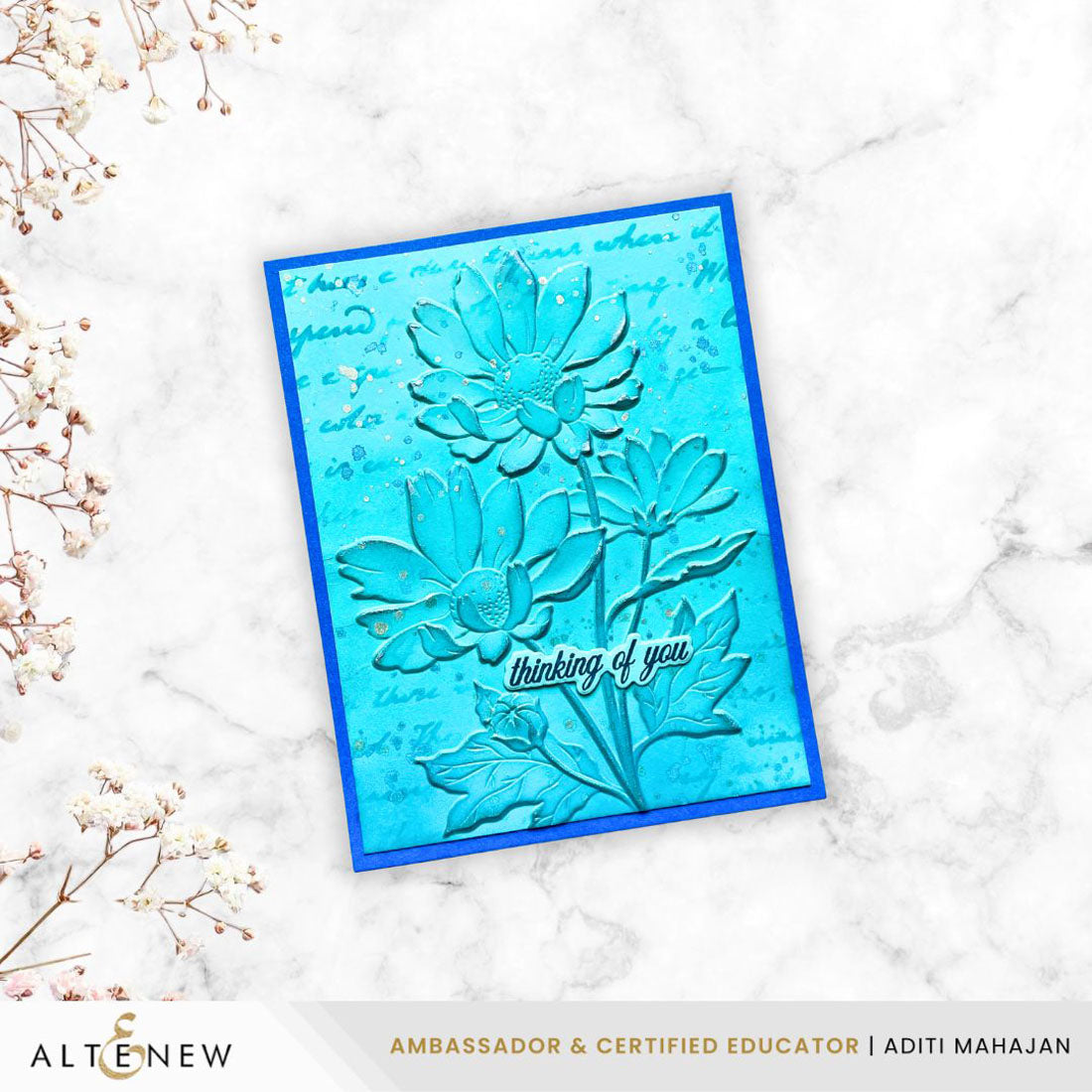 Altenew Paper Echoes Stencil