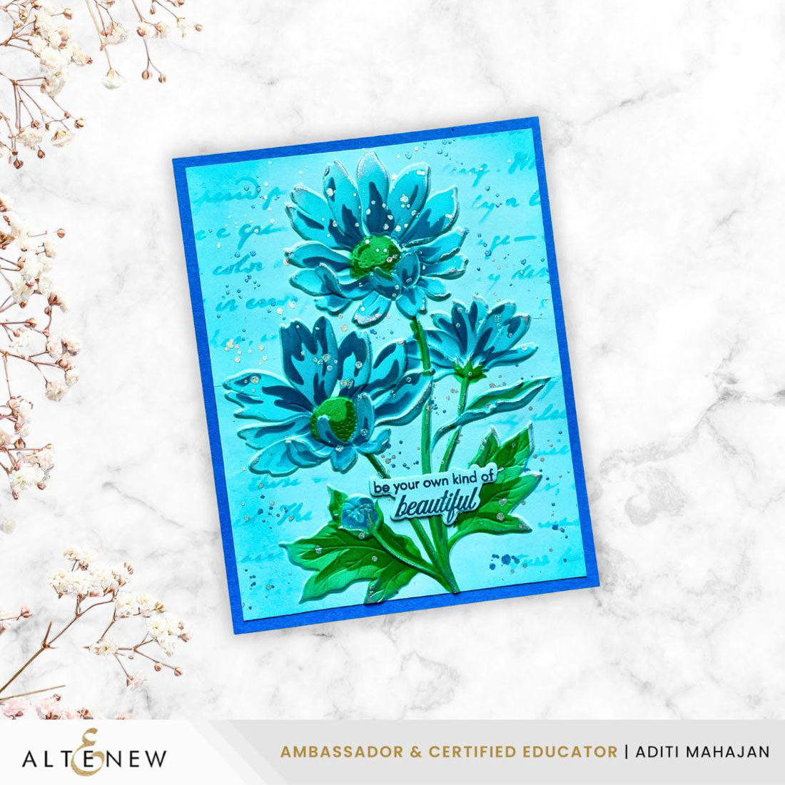 Altenew Paper Echoes Stencil