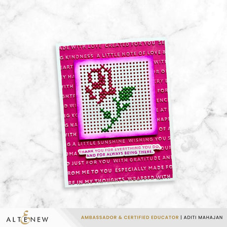 Altenew Pegboard Panels Die Set