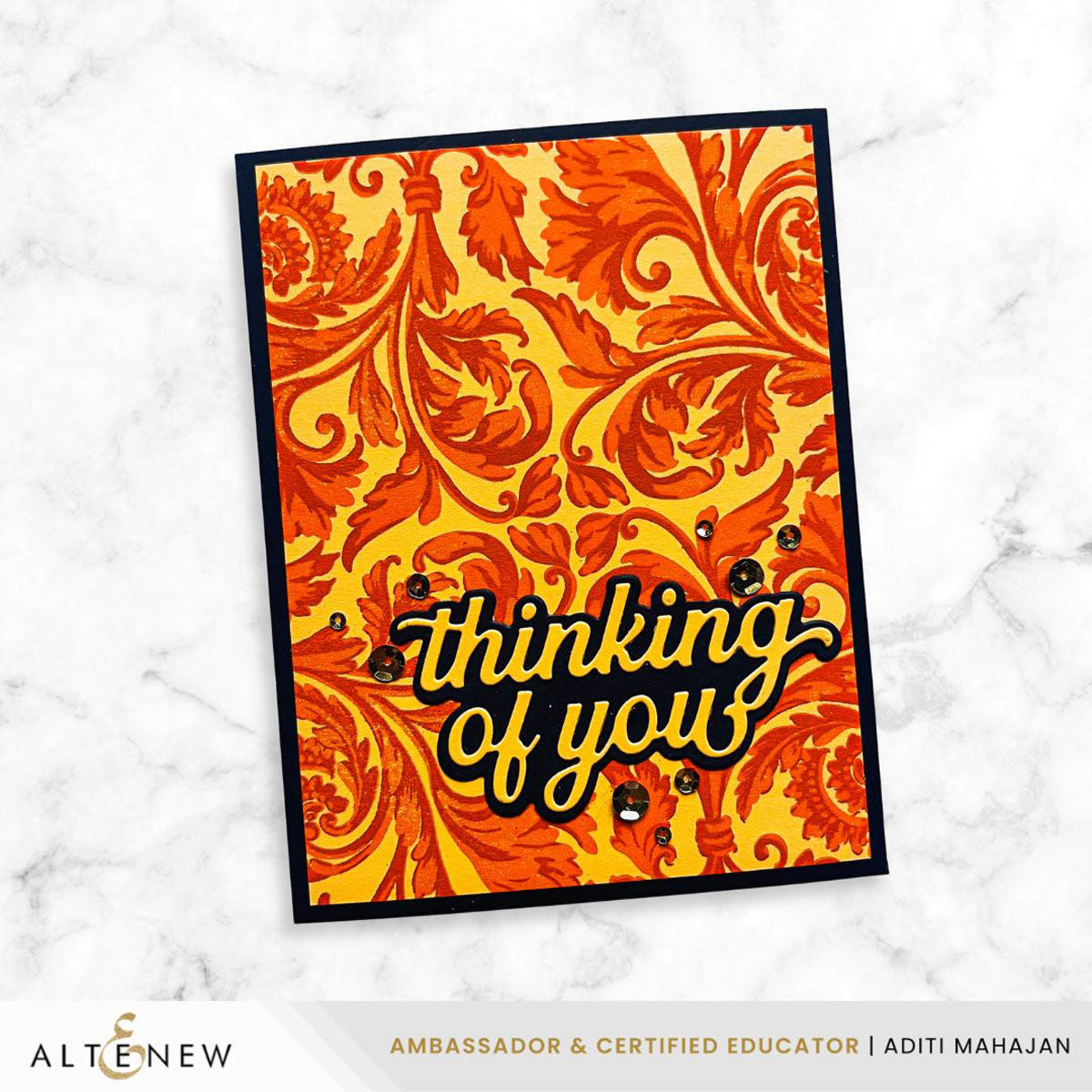 Altenew Stylish Greetings Die 2