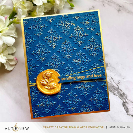 Altenew Royal Brocade 3D Embossing Folder