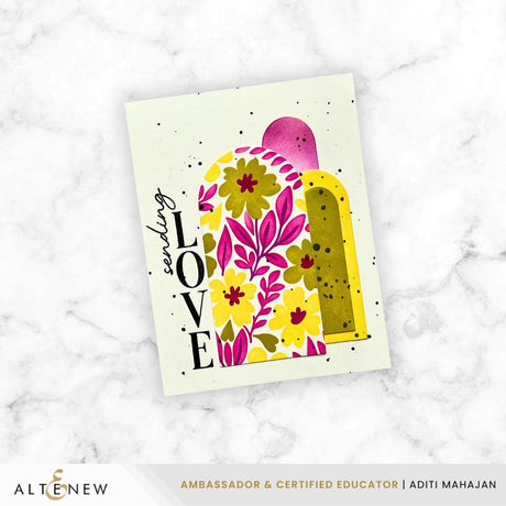 Altenew Stencil Art: Styled Backgrounds Layering Stencil Set (6 in 1)
