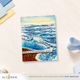 Altenew Whispering Waves 3D Embossing Folder