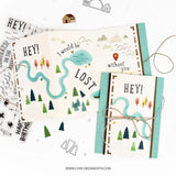 Concord & 9th Adventure Awaits Stamp Set & Die  Bundle