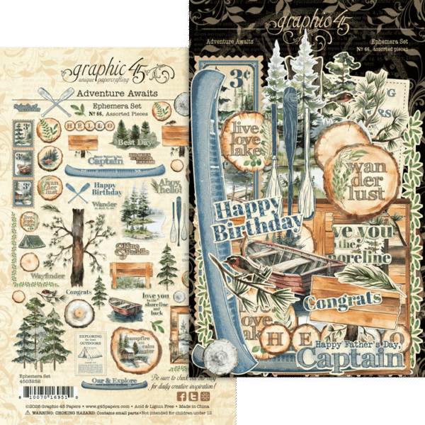 Graphic 45 Adventure Awaits Bundle