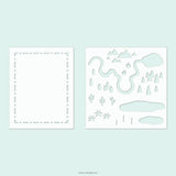 Concord & 9th Adventure Awaits Stencil Pack
