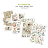 Ciao Bella Afternoon Tea A4 Junk Journal Ephemera Book (32pcs) (CBB020) * damaged corner