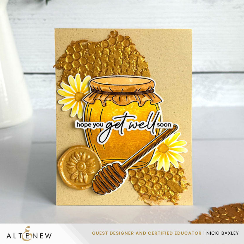 Altenew Sunflower Wax Seal Stamp