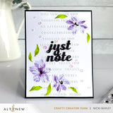 Altenew Mini Sentiments 3D Embossing folder