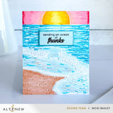 Altenew Whispering Waves 3D Embossing Folder