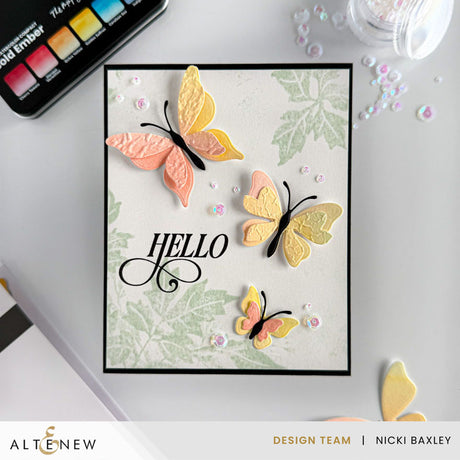 Altenew Creative Cuts: Zero-Waste Fluttering Fantasies Die Set