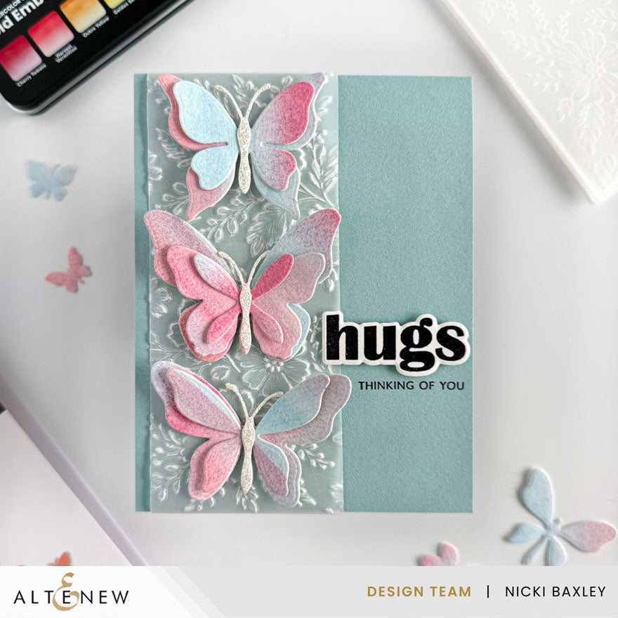 Altenew Creative Cuts: Zero-Waste Fluttering Fantasies Die Set