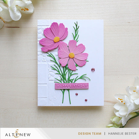 Altenew Mini Sentiments 3D Embossing folder
