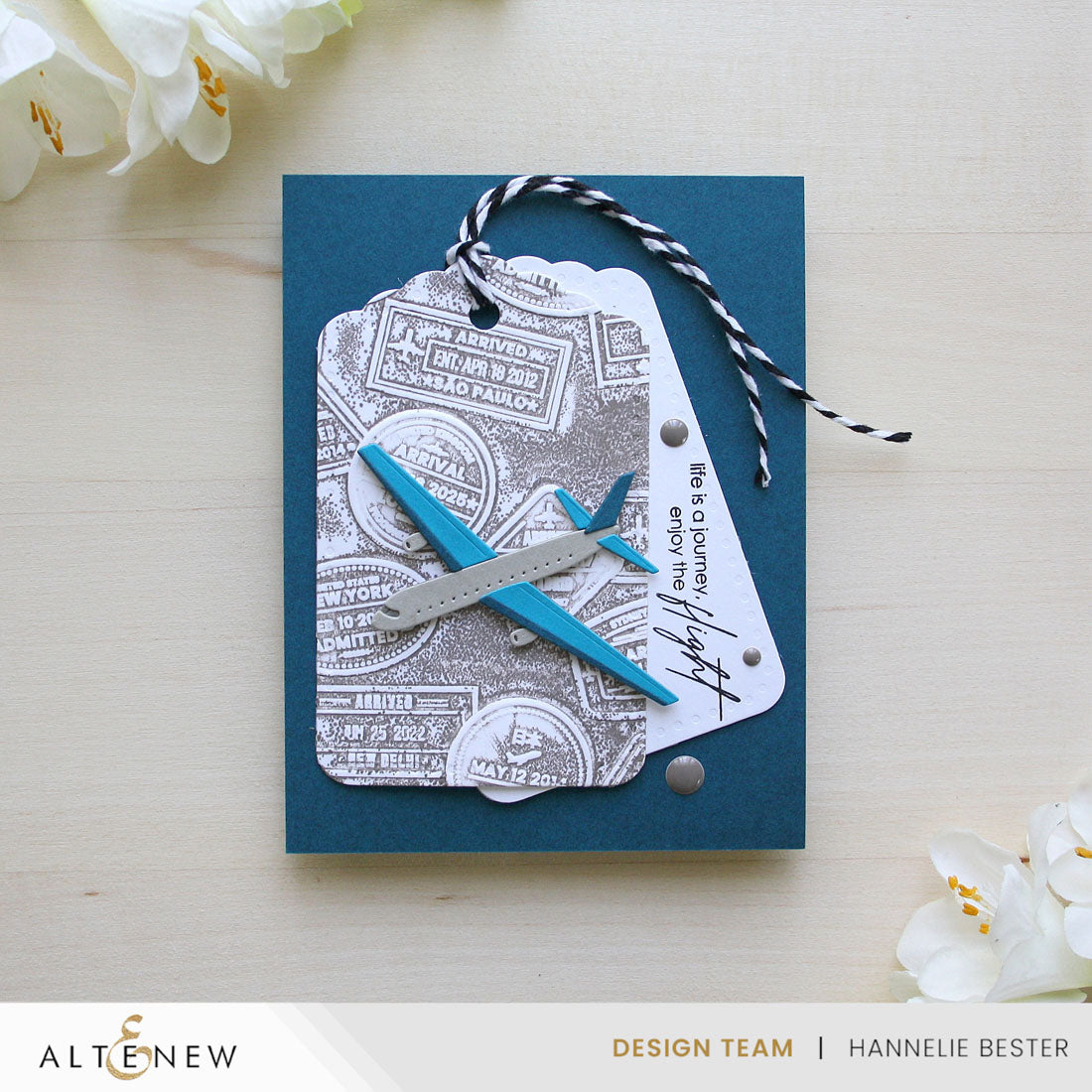Altenew Wanderlust 3D Embossing Folder