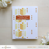 Altenew Deco Leaves Background Stencil